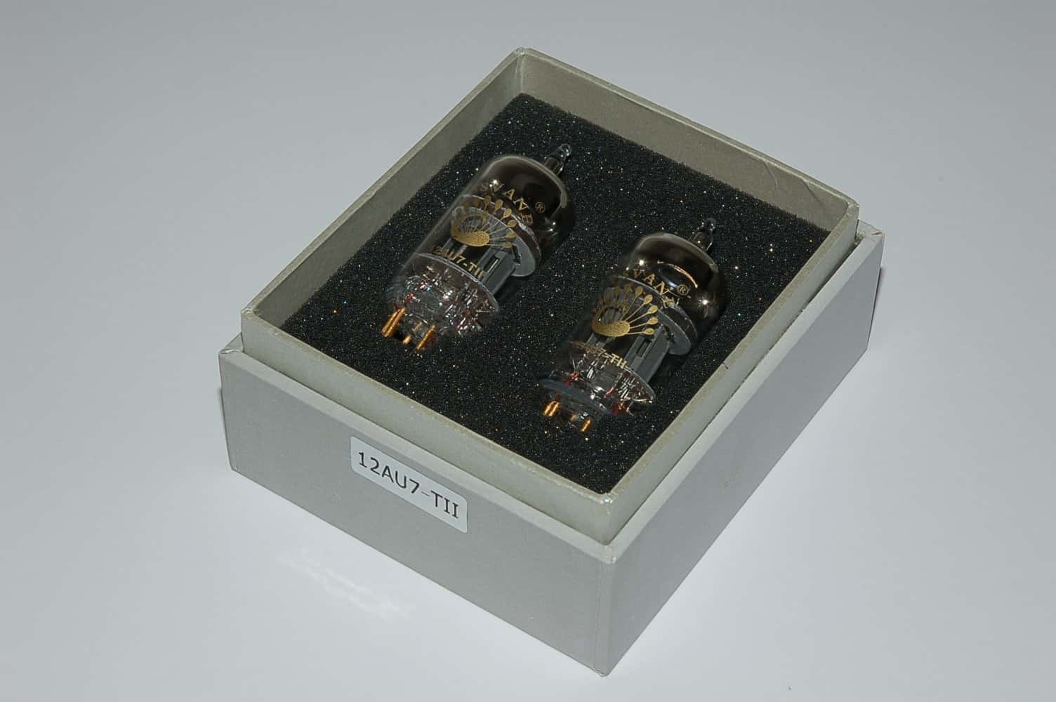 12AU7T2 PSVANE tube MK II Röhren factory matched Pair