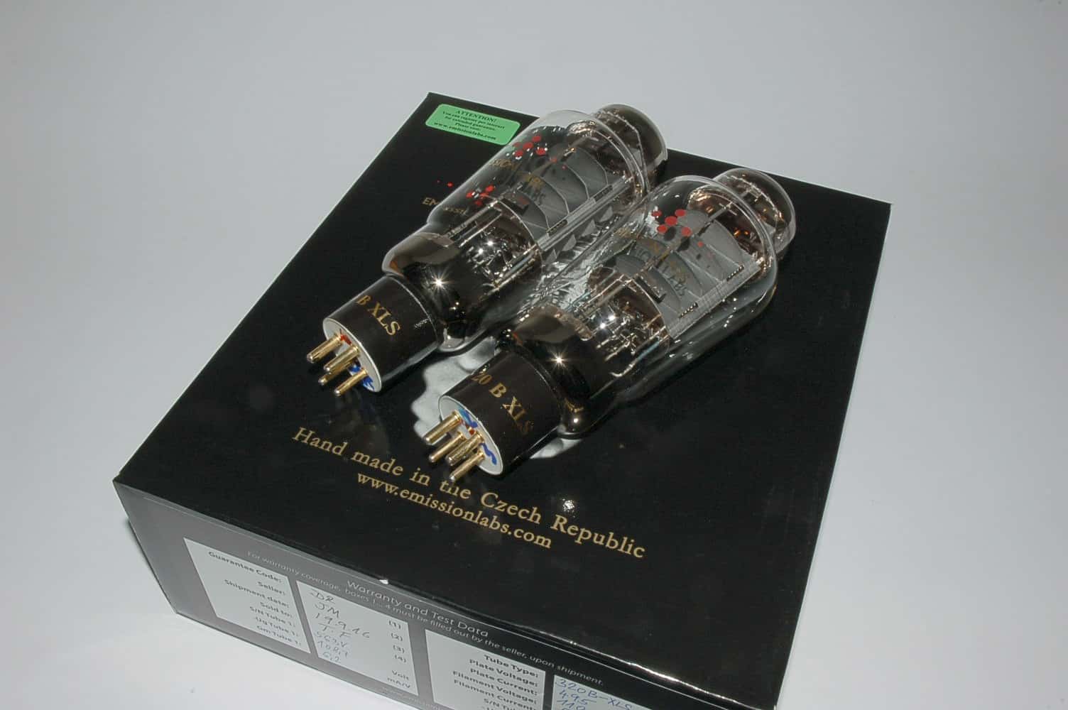 320B XLS EML EmissionLabs tube factory matched pair     S/N: