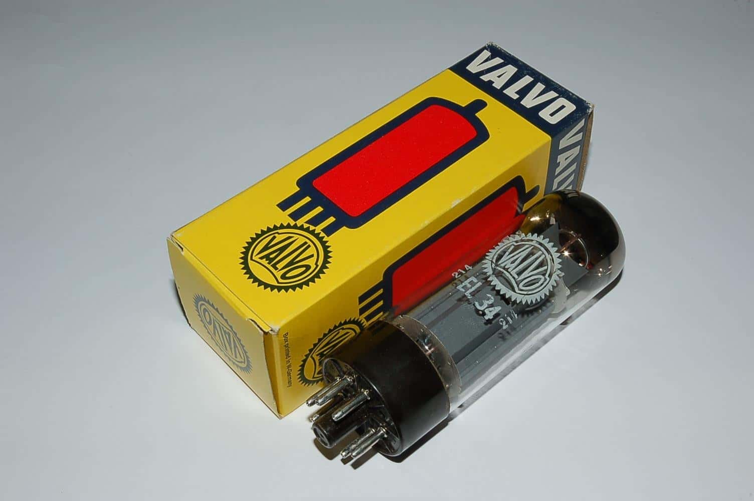 EL34 NOS Philips Valvo Mullard Code Xf2 or Xf3 or Xf4 West