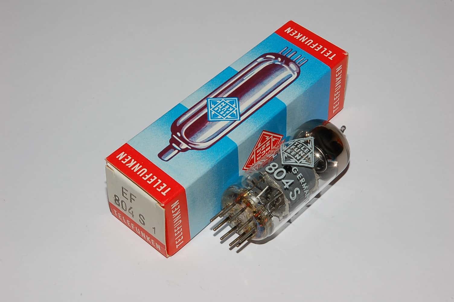 EF804S Röhre Audio-Pentode Noval Uf 6,3V