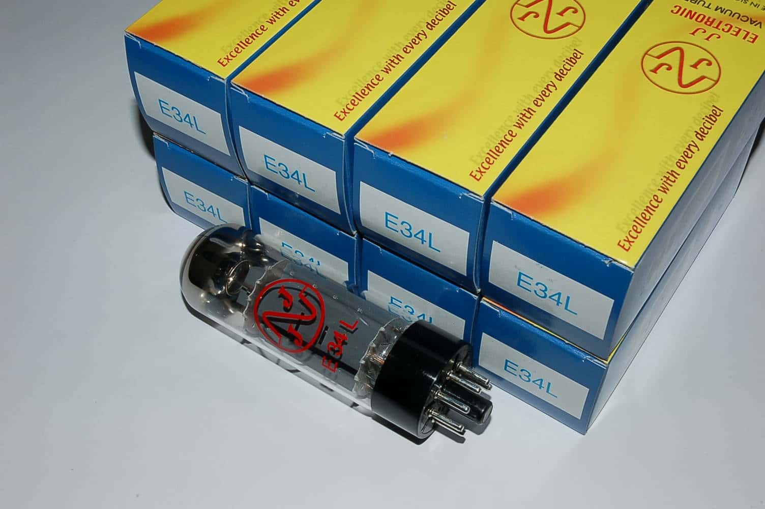 E34LJJ Oktett matched tubes BTB matched 8er Set Röhren