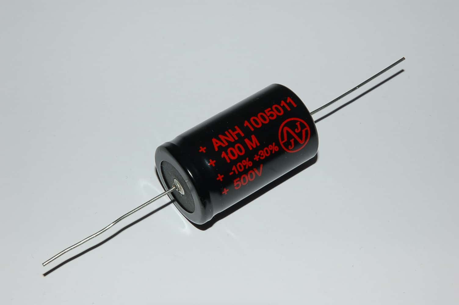 100uF JJ Electronic 500V ANH Netzteil Elko 25x42mm