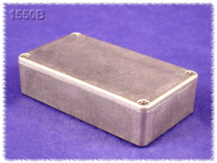 Hammond Gehäuse 1550L Aluminium case natur IP54