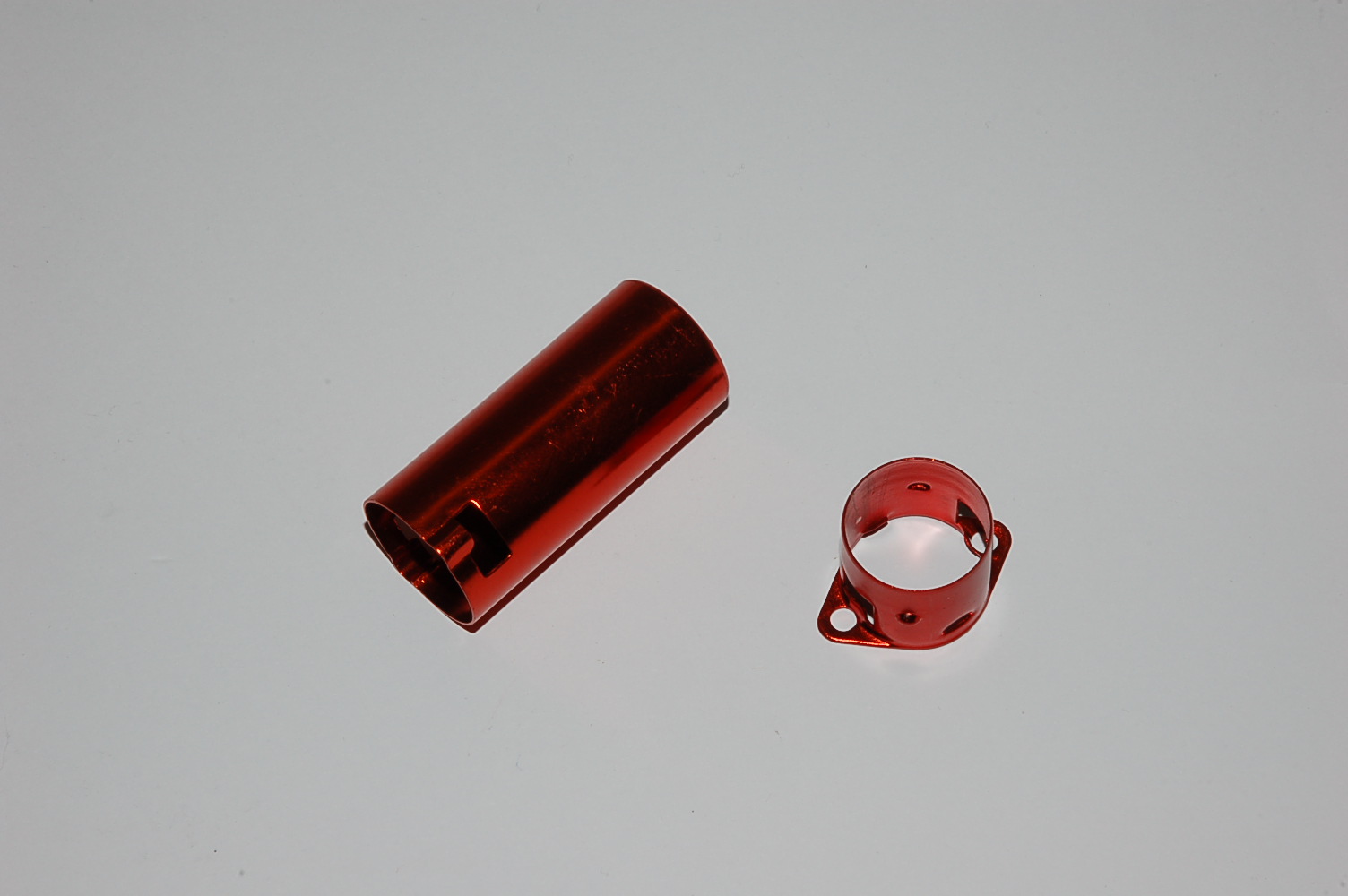 Abschirmhaube für rot Miniaturröhren (7pin)
