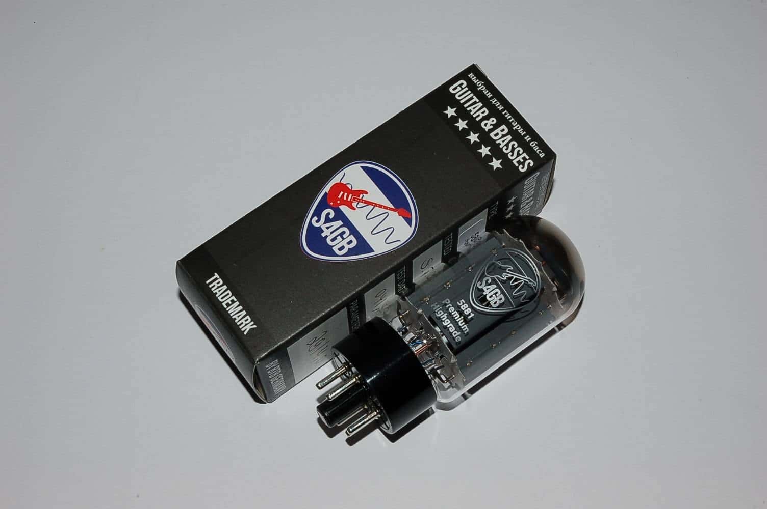 5881 Premium S4GB tube handselected for Guitar&Basses