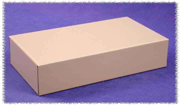 1441-30 Hammond Gehäuse 432x254x51 grau Stahl 0,9mm