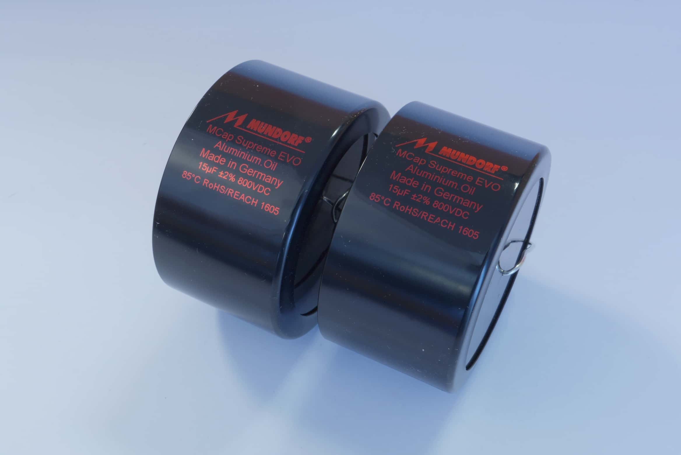 15uF Mundorf MCAP DC 800V 2% Supreme EVO ALU Öl Cap 76x41mm