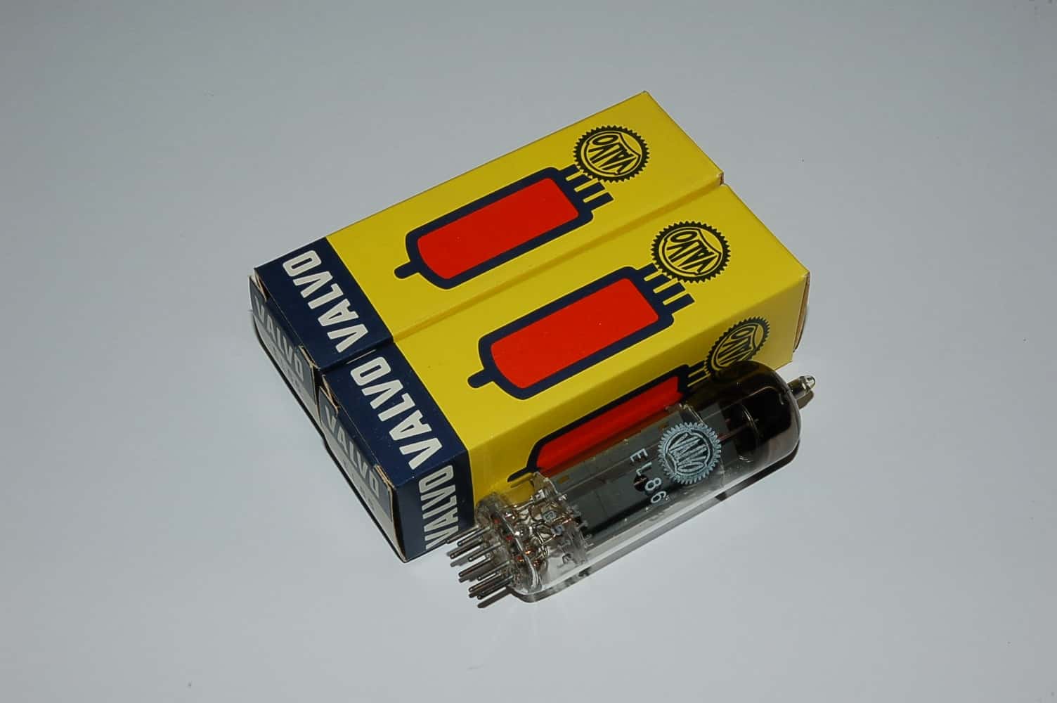 EL86 Pair 6P33 tubes Pentode Röhren BTB matched Paar