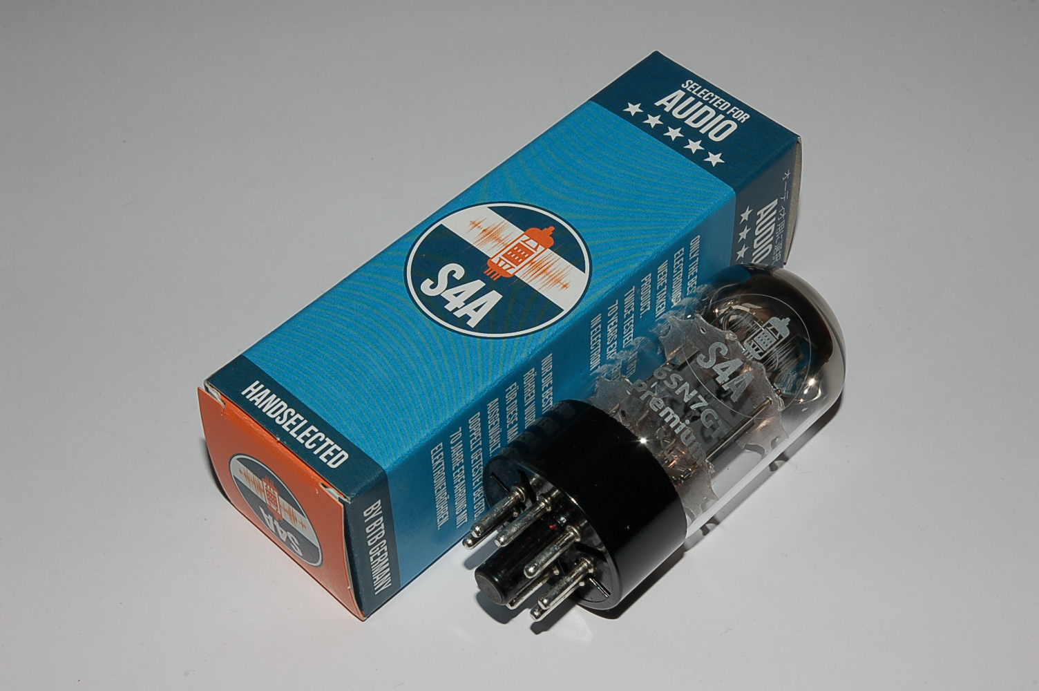 6SN7GT Premium Audio S4A handselektierte Audio Röhre