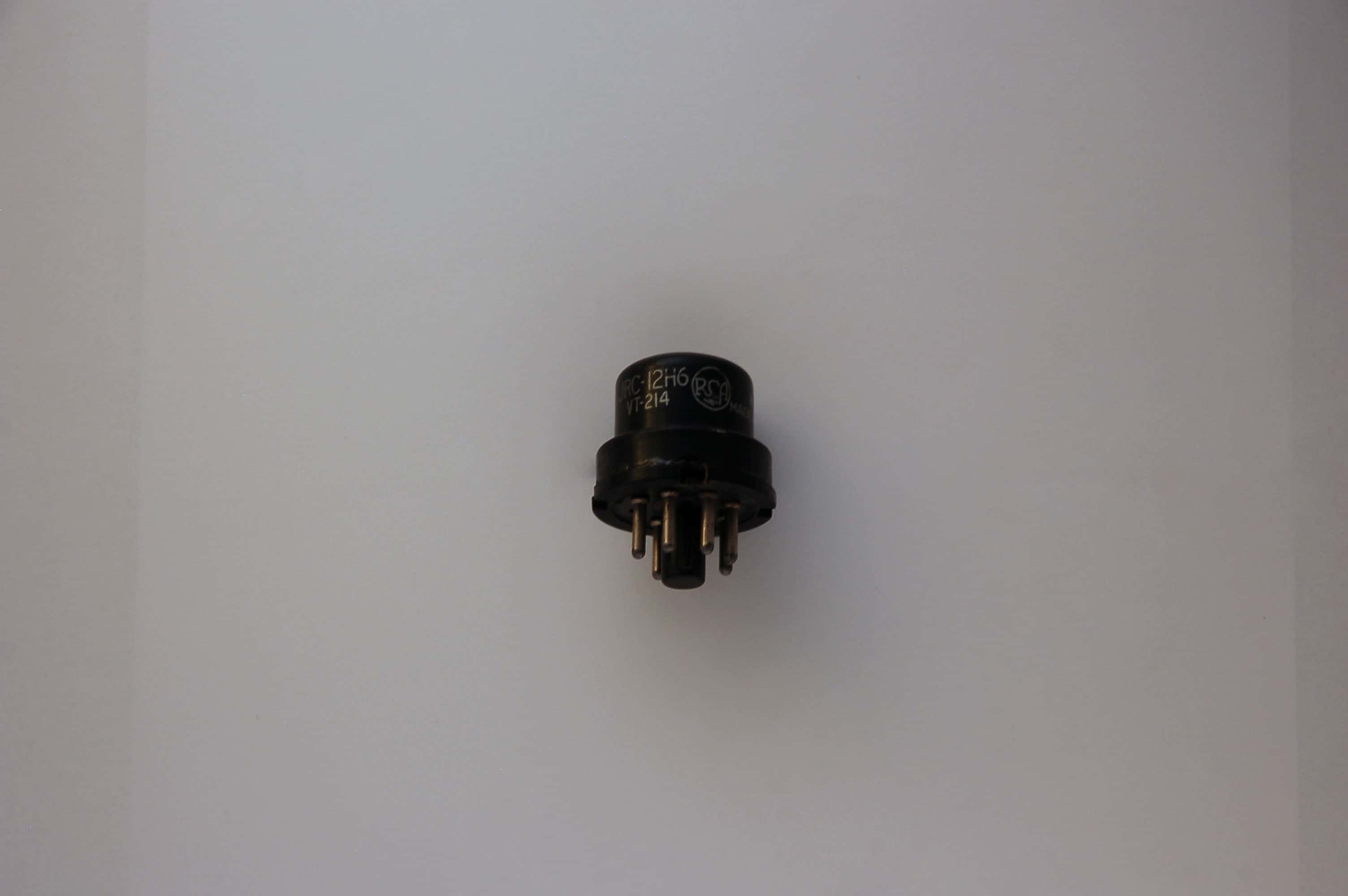 12H6 Röhre Doppeldiode Oktal Uf 12,6V