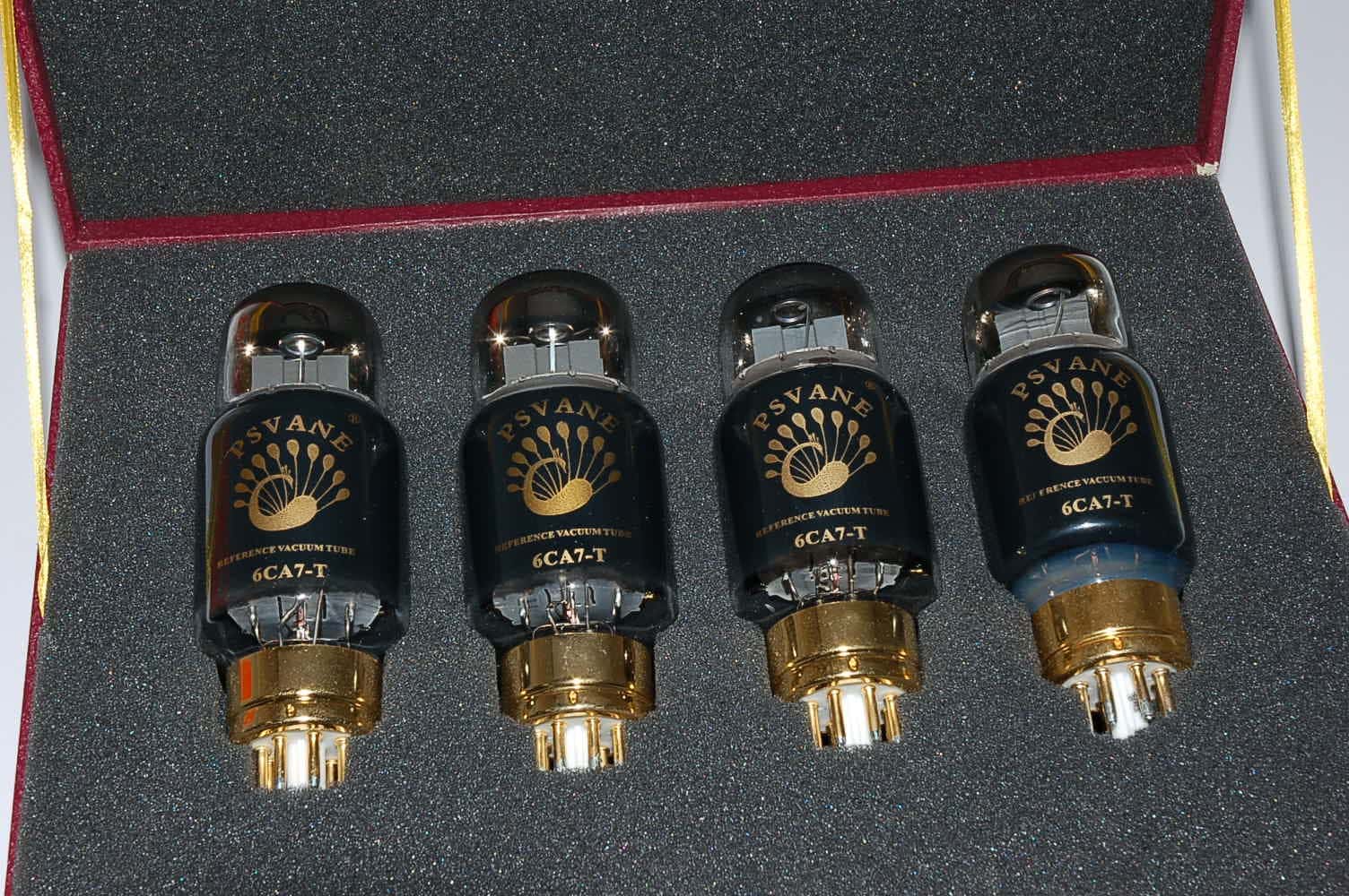 6CA7T Quad PSVANE tubes factory matched Quartett