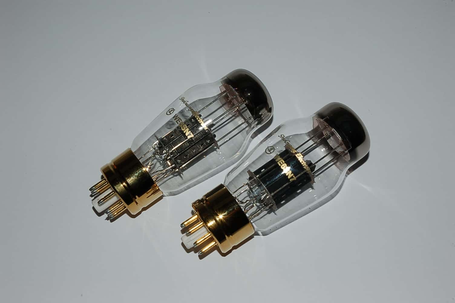WE6SN7 Gold base Shuguang tube factory matched pair
