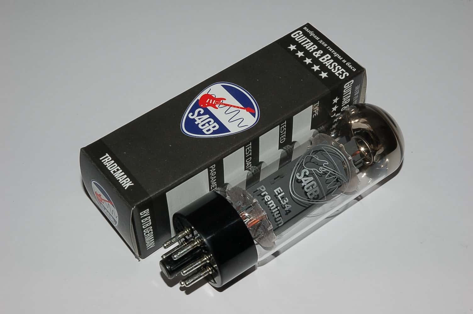EL34 Premium S4GB tube handselected for Guitar&Basses