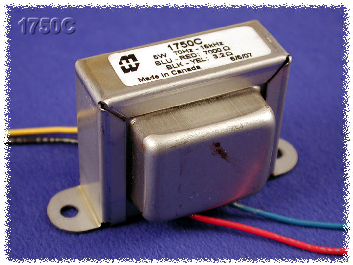 Hammond1750C 125A35A, 022905 Fender Transformer Replacement