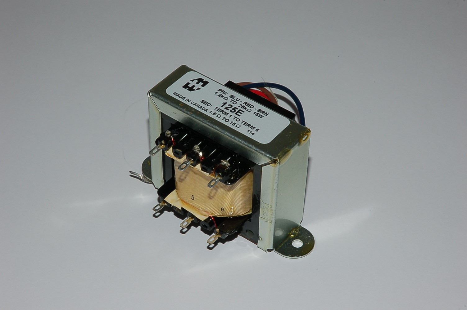 Hammond 125H  Übertrager  8W Gegentakt Raa=10k, Rl=2/4/8R
