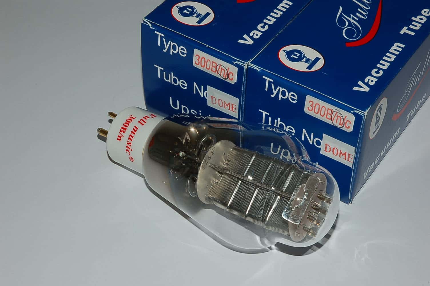 300B/n Fullmusic Dome tubes factory matched tube pair