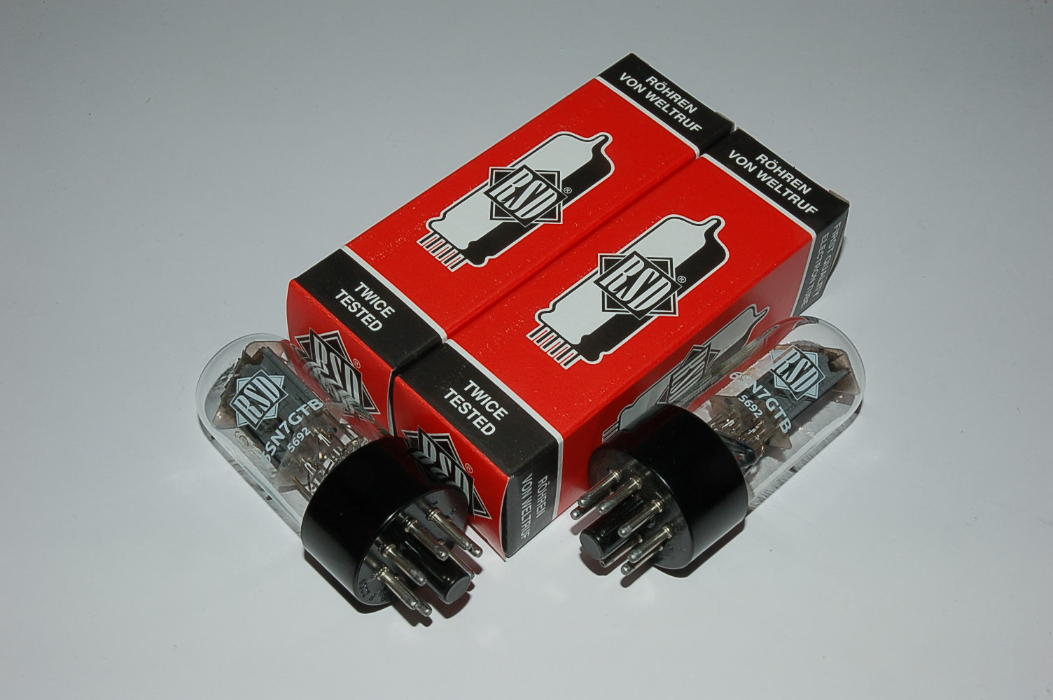 6SN7GTB RSD (=5692) tube V1+low mic+lownoise Röhren Set