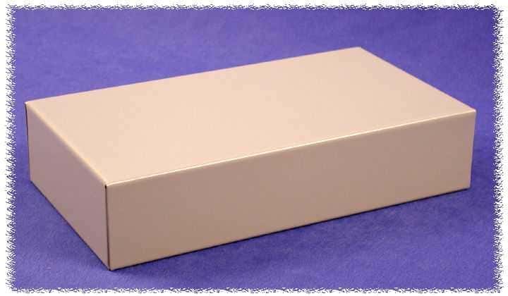 1441-22 Hammond Gehäuse 305x203x51 grau Stahl 0,9mm