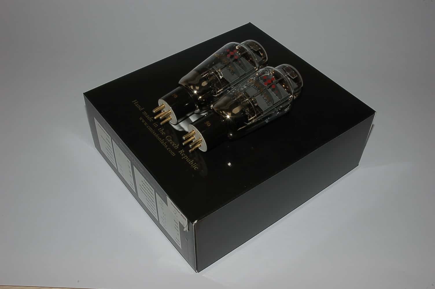 50EML Emission Labs tubes factory matched RCA50 pair S/N