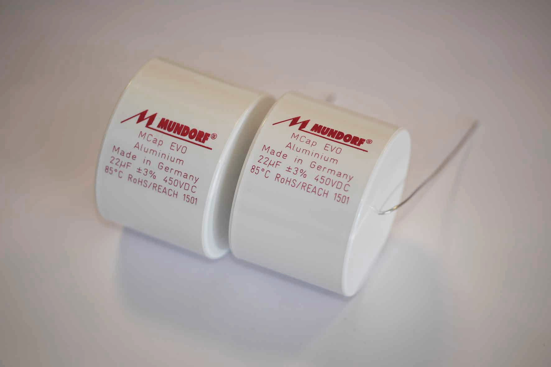 Filmcap 22uF/450V 40x35mm Mundorf MCAP EVO AL