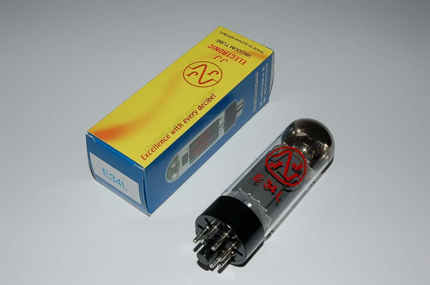 E34LJJ Einzelröhre Red Label = EL34L tube
