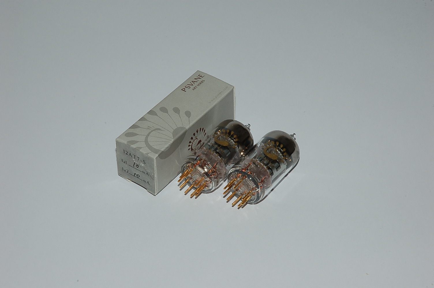 12AT7-S PSVANE Art tubes Röhren factory matched Pair