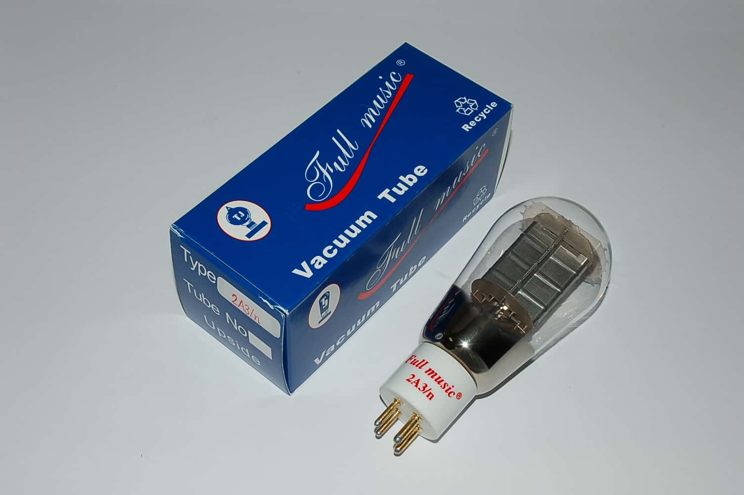 2A3/n Fullmusic Meshplate tube factory matched Röhren Paar