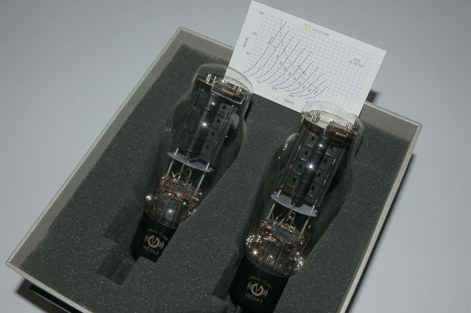 WE2A3 Linlai Power Triode factory matched tube Pair 2A3