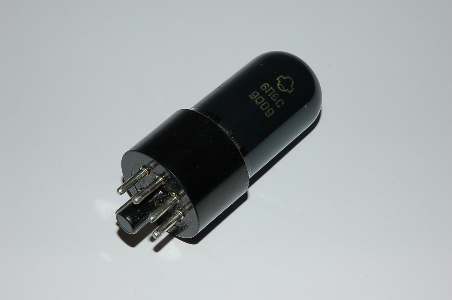 6V6GT (6P6S/6n6C) tube blackglass Powertube