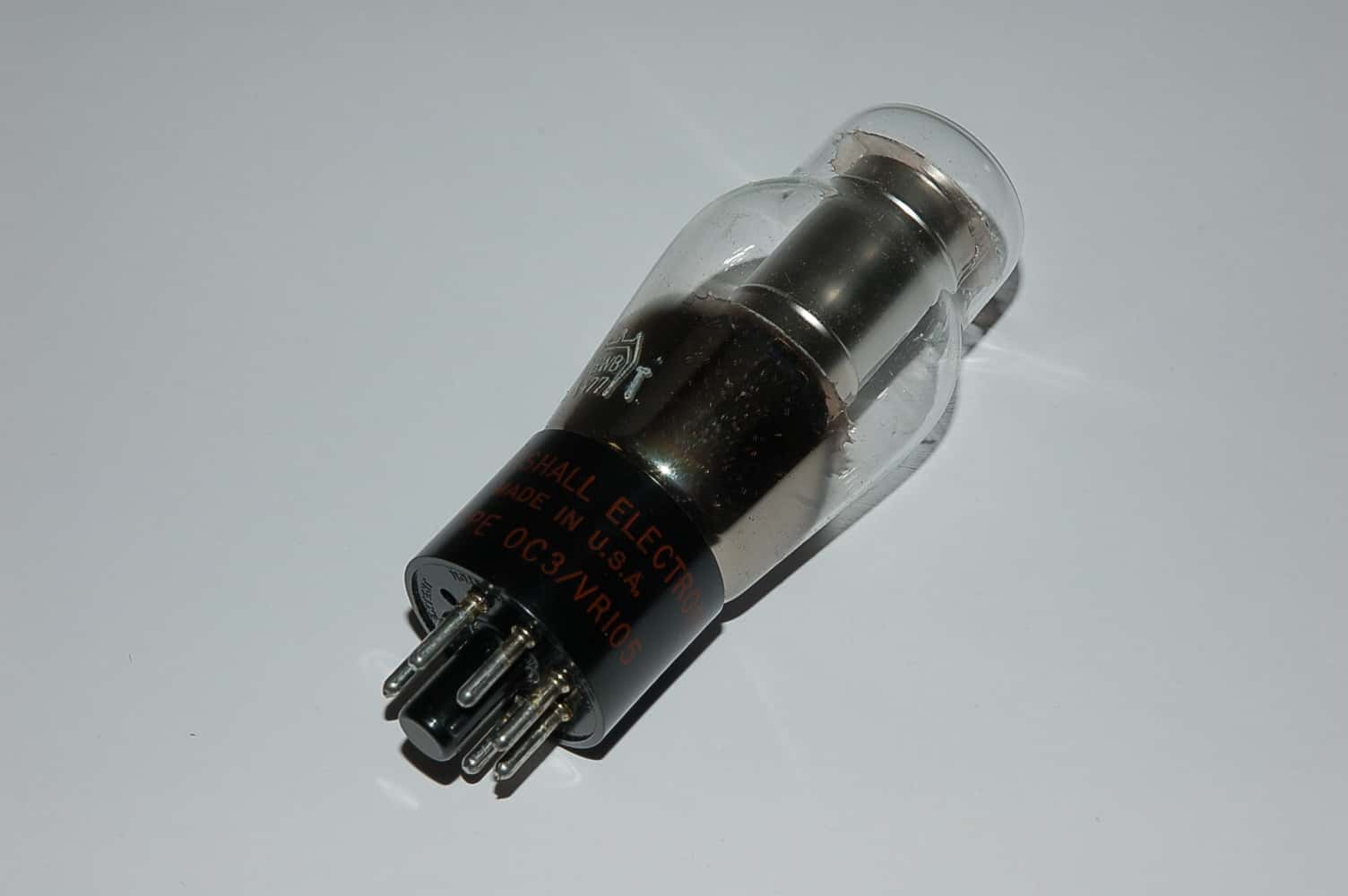 0C3 Röhre = VR105/30 Regler Oktal 105V