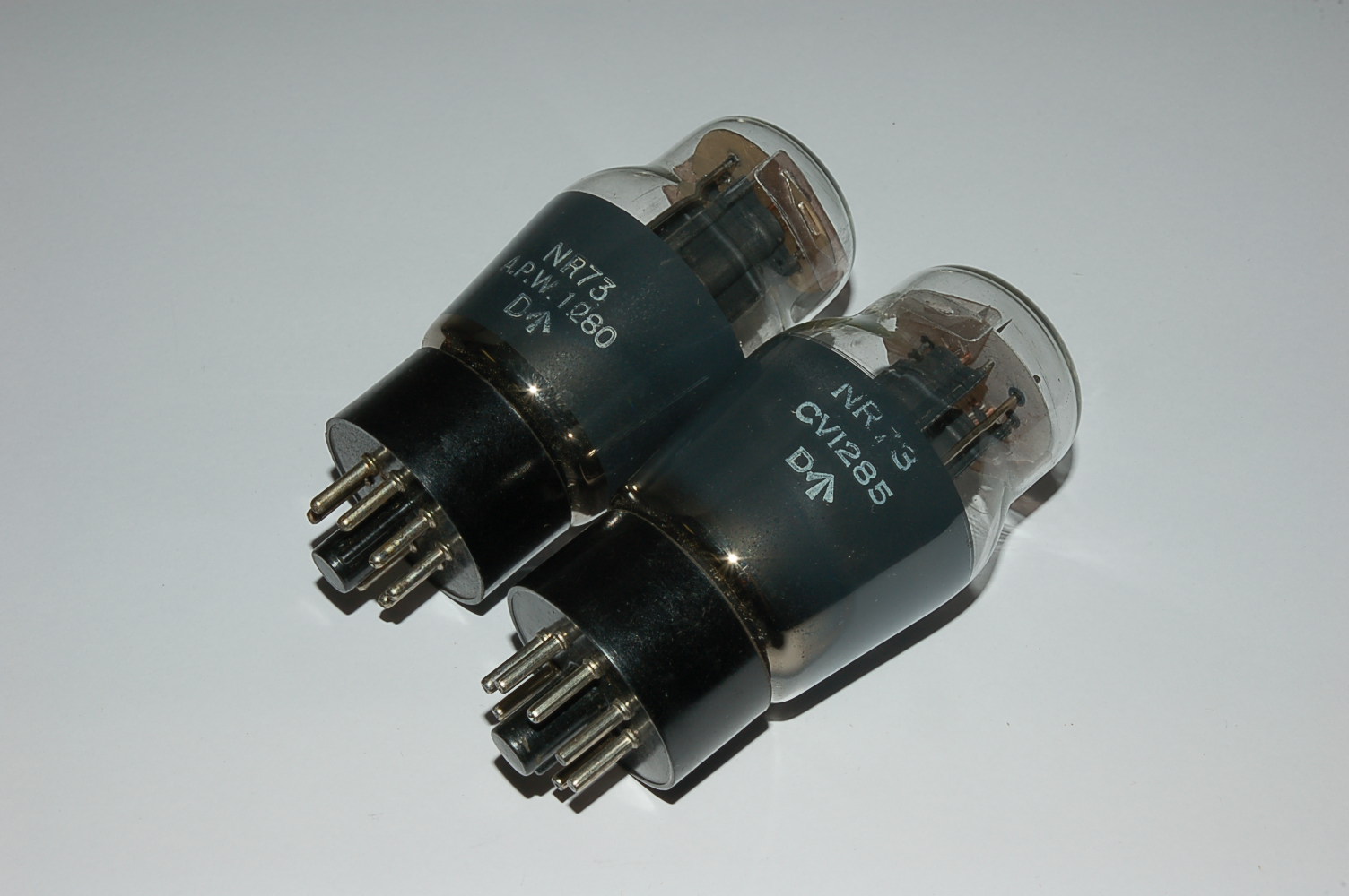 ECC31 (CV1285, NR73) Coke Bottle Audio Doppeltriode