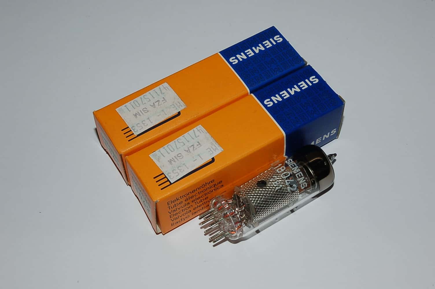 18042 Paar Post telephone Röhren BTB matched Pair