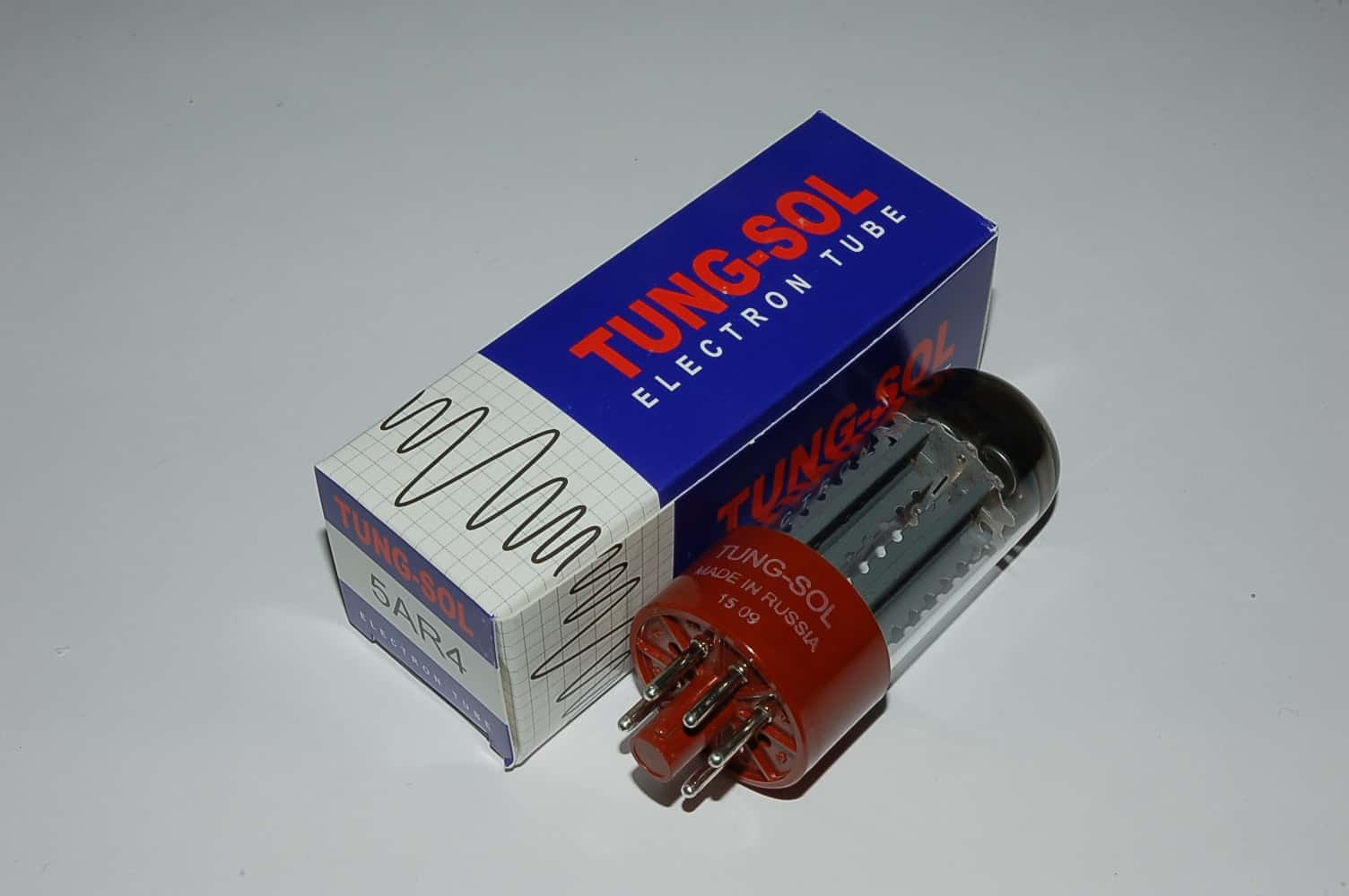 5AR4 Tung-Sol Russia rectifier Gleichrichterröhre entsp. GZ34