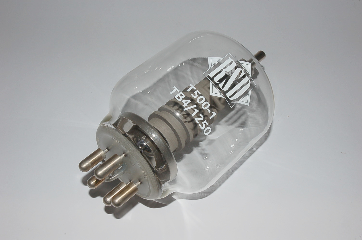 T500-1 RSD transmitting Triode =TB4/1250RSD, RS1016 RSD tube