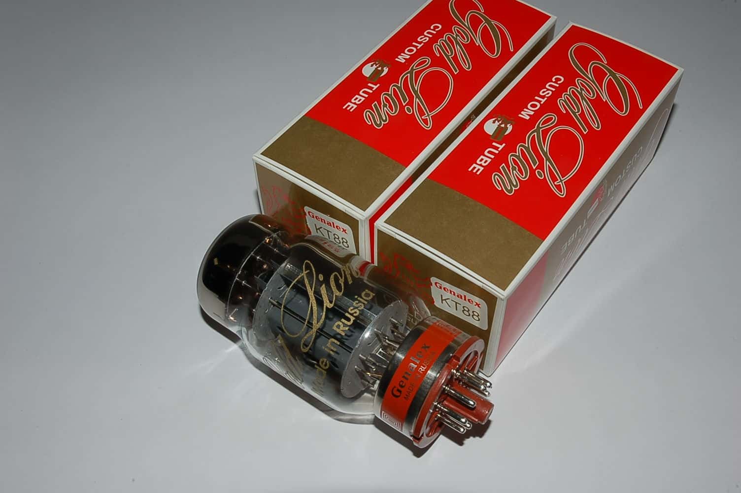 KT88 Genalex GoldLion tubes Röhren BTB matched Pair