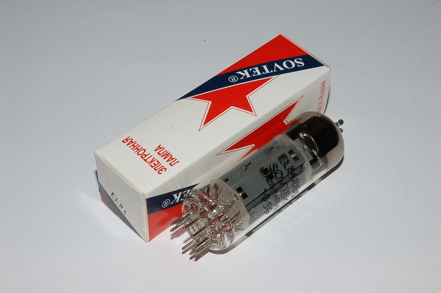 EL84Sovtek Original Pentode (nicht 6P14P) Sovtek Box