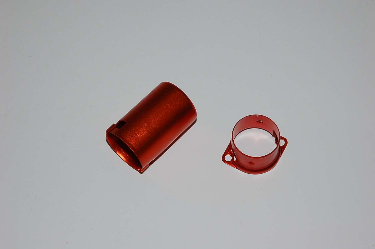 Abschirmhaube Noval-Fassg.46mm Rot