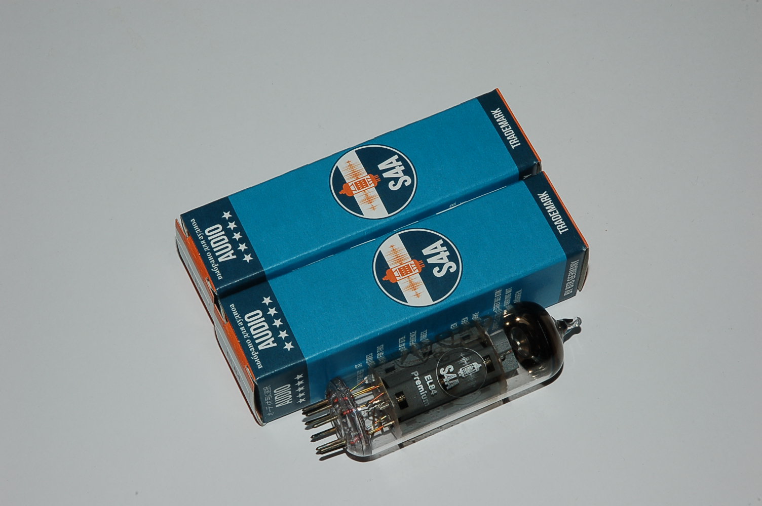 EL84 Pair Premium S4A tubes Röhren BTB matched Paar