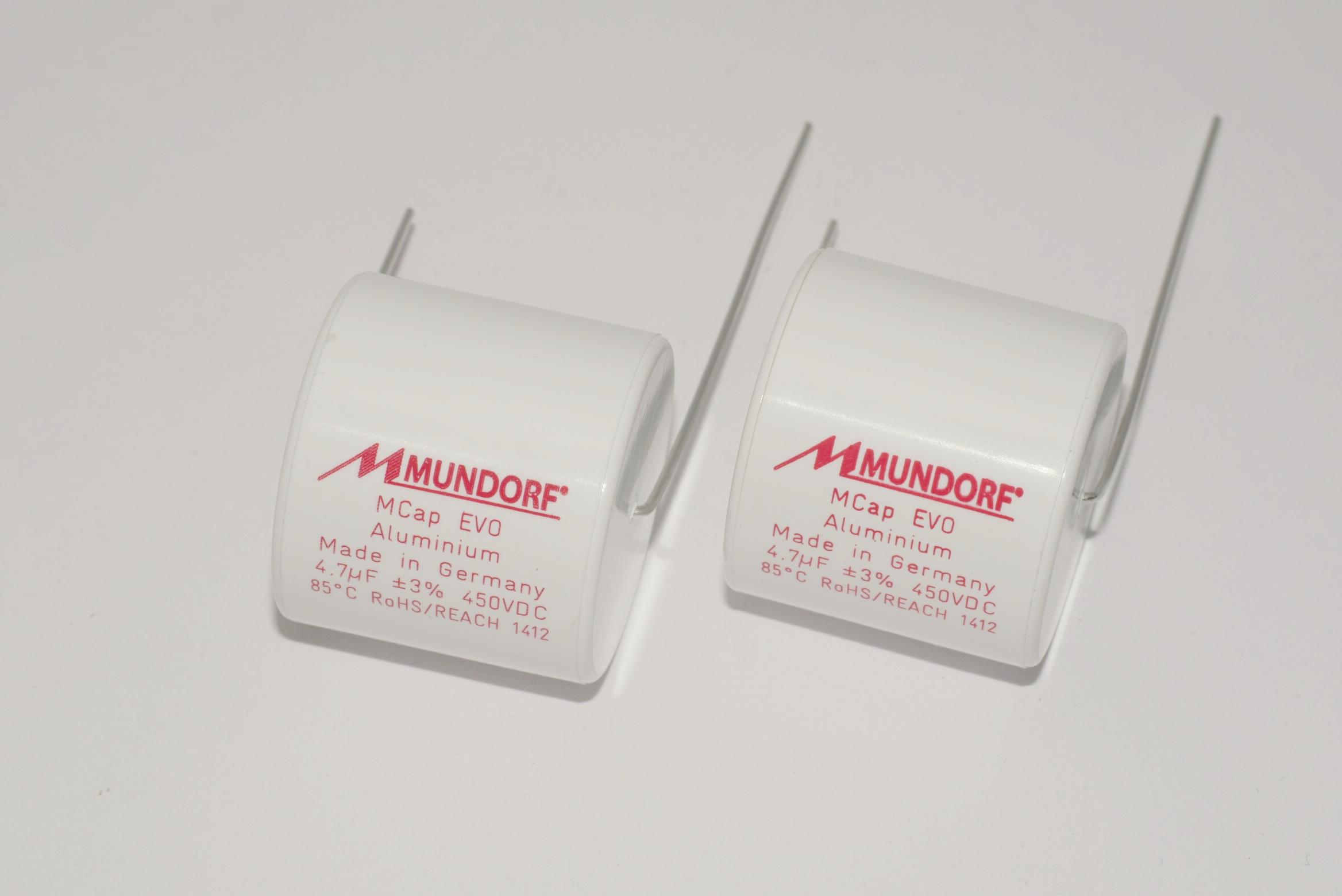 Filmcap 4,7uF/450V 30x27mm Mundorf MCAP EVO AL