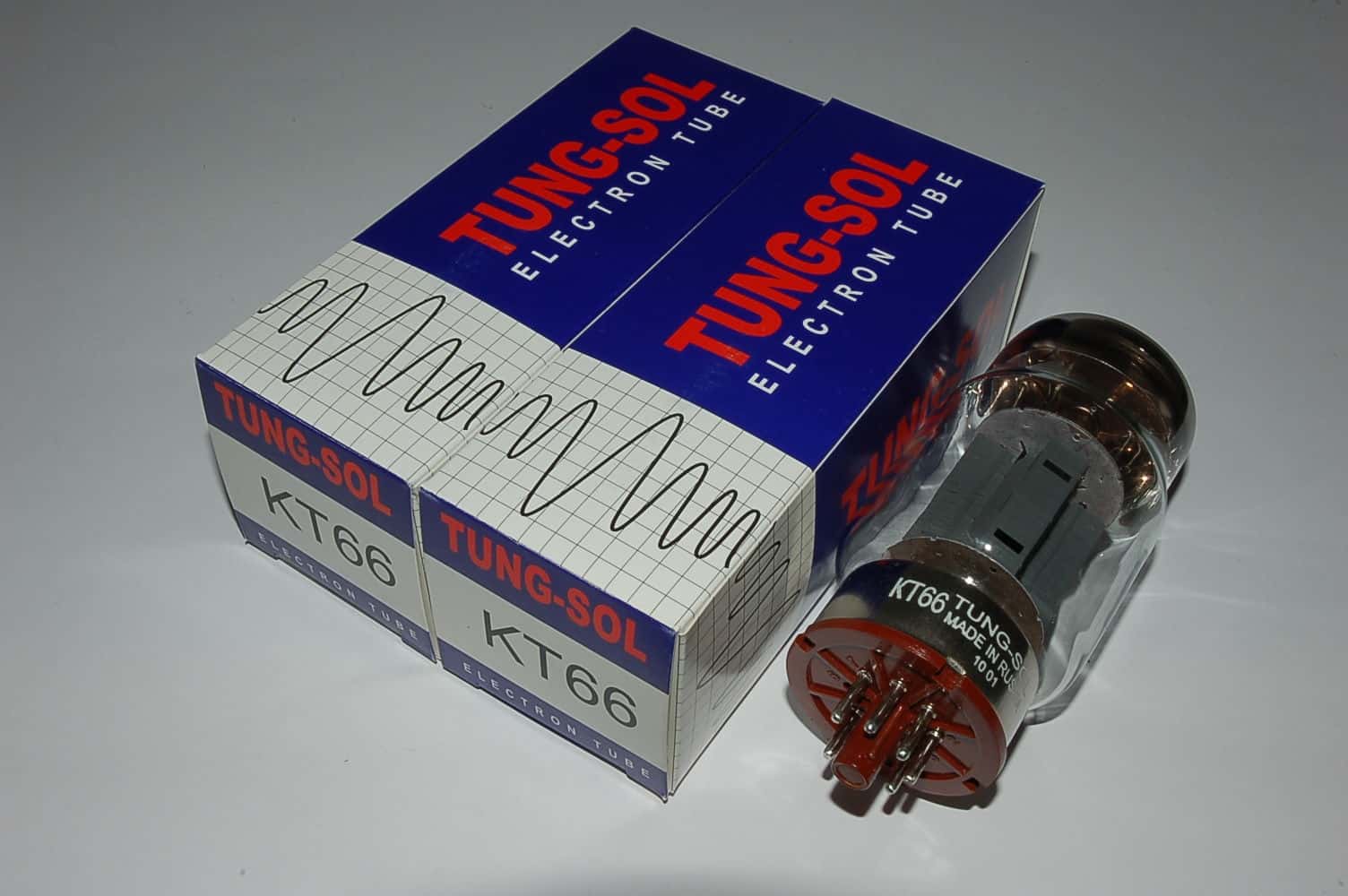 KT66Tung-Sol Pentode Röhren BTB matched 2x Paar
