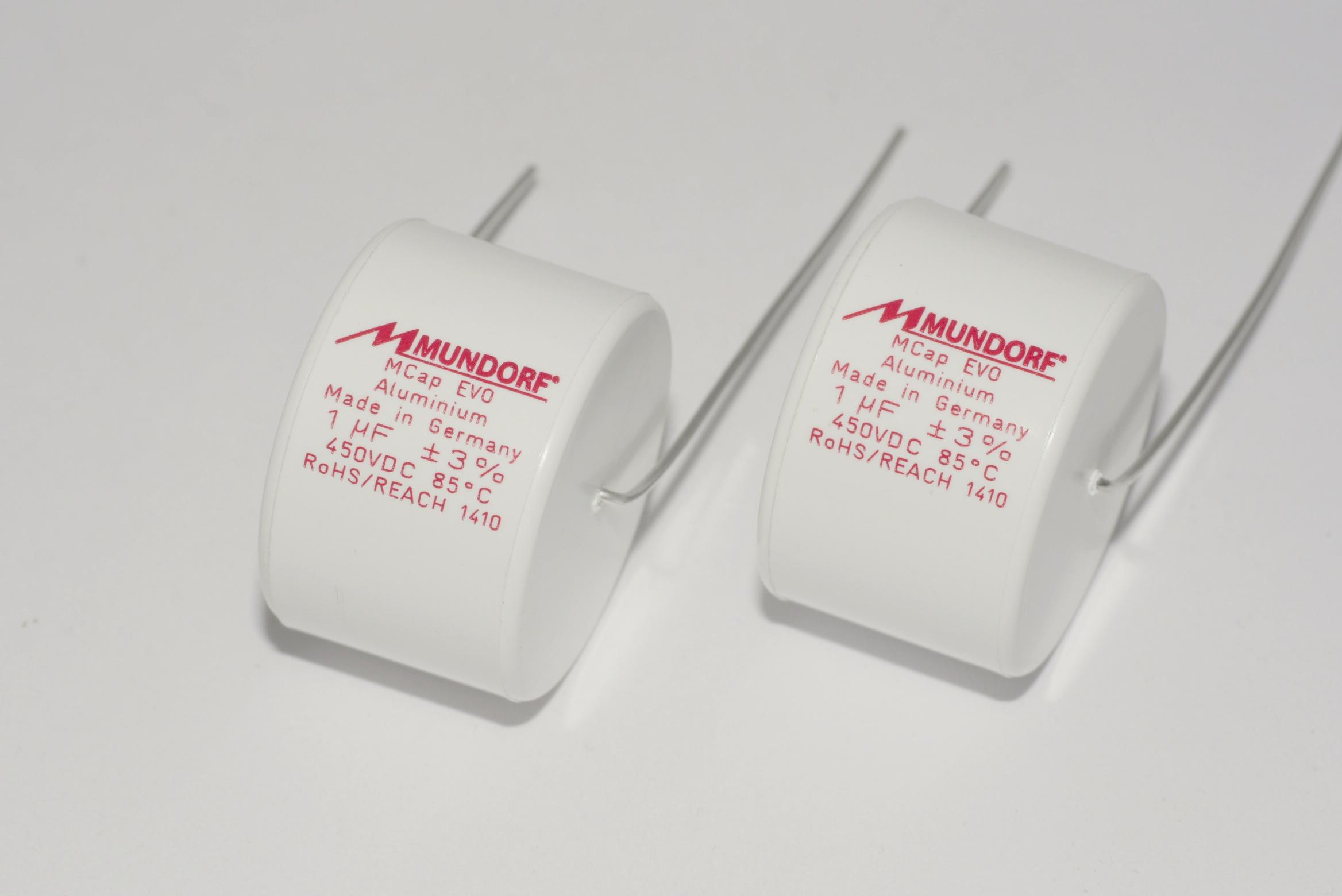 Filmcap 1,0uF/450V 25x16mm Mundorf MCAP EVO AL