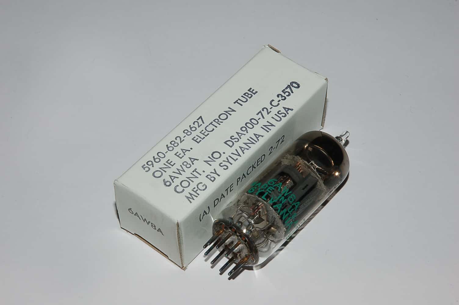 6AW8A Röhre Triode-Pentode B9A Uf 6,3V