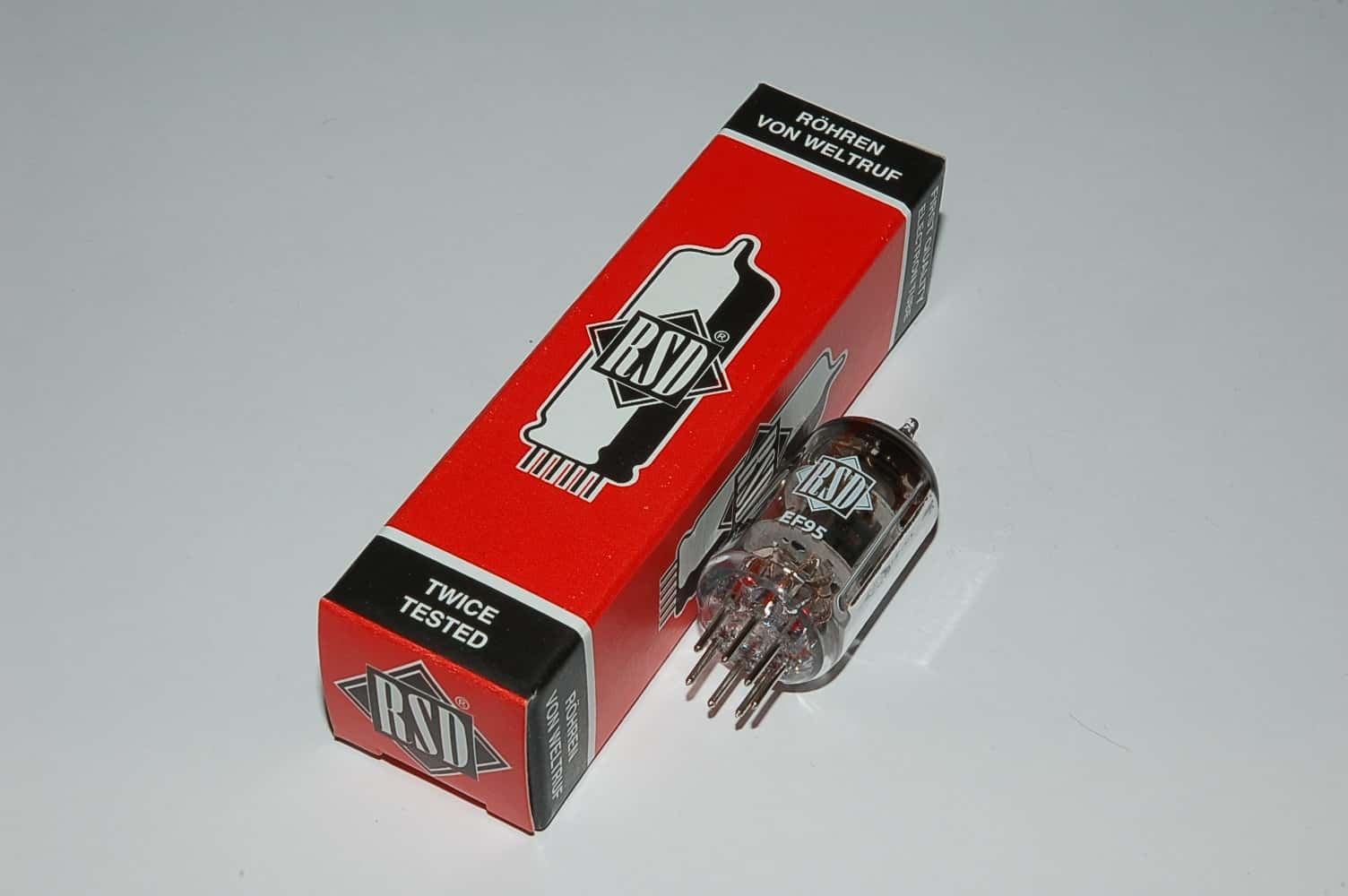 EF95 = 6F32 6J1 CV850 tube Radioröhre
