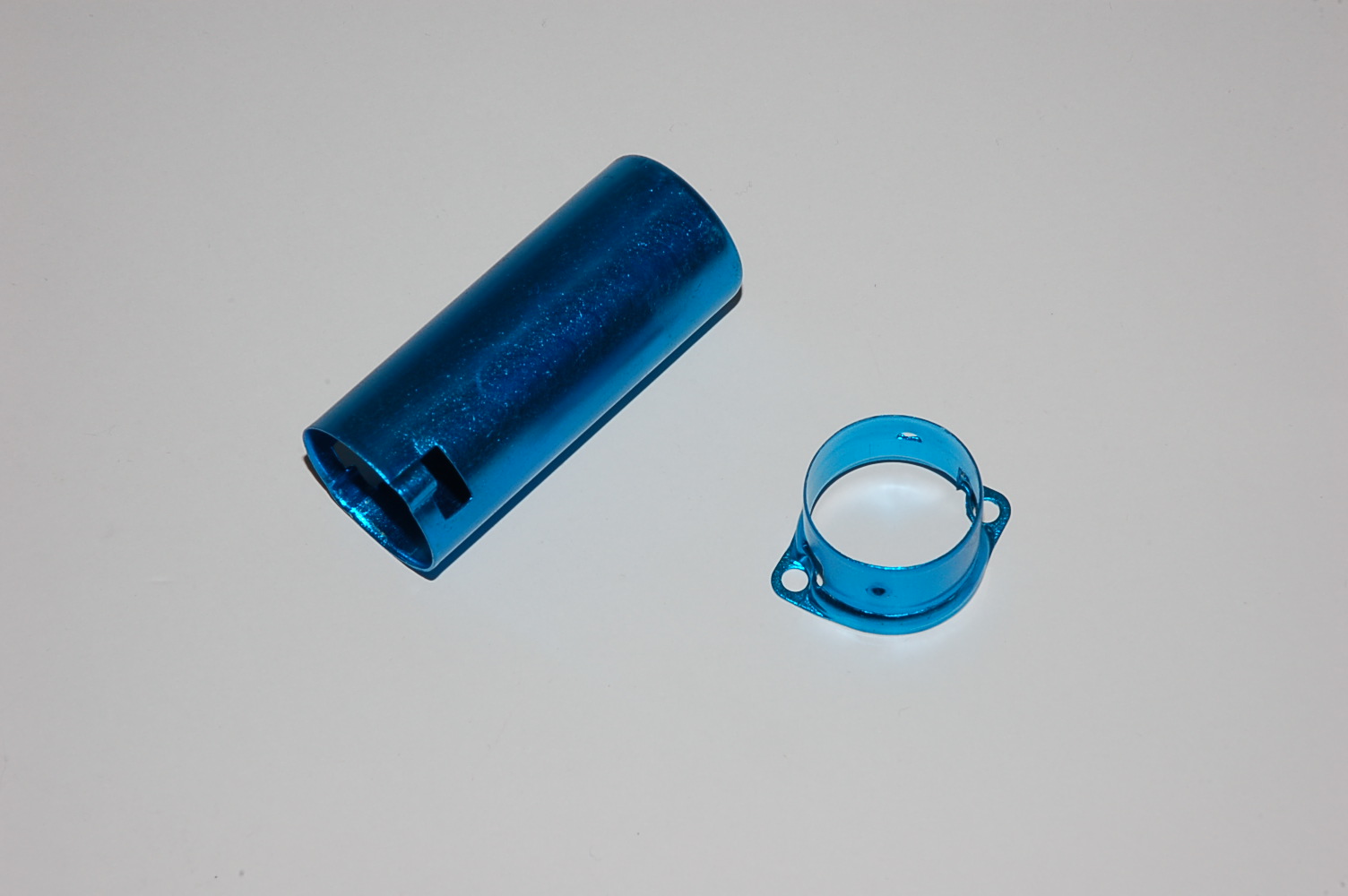 Abschirmhaube für blau Miniaturröhren (7pin)
