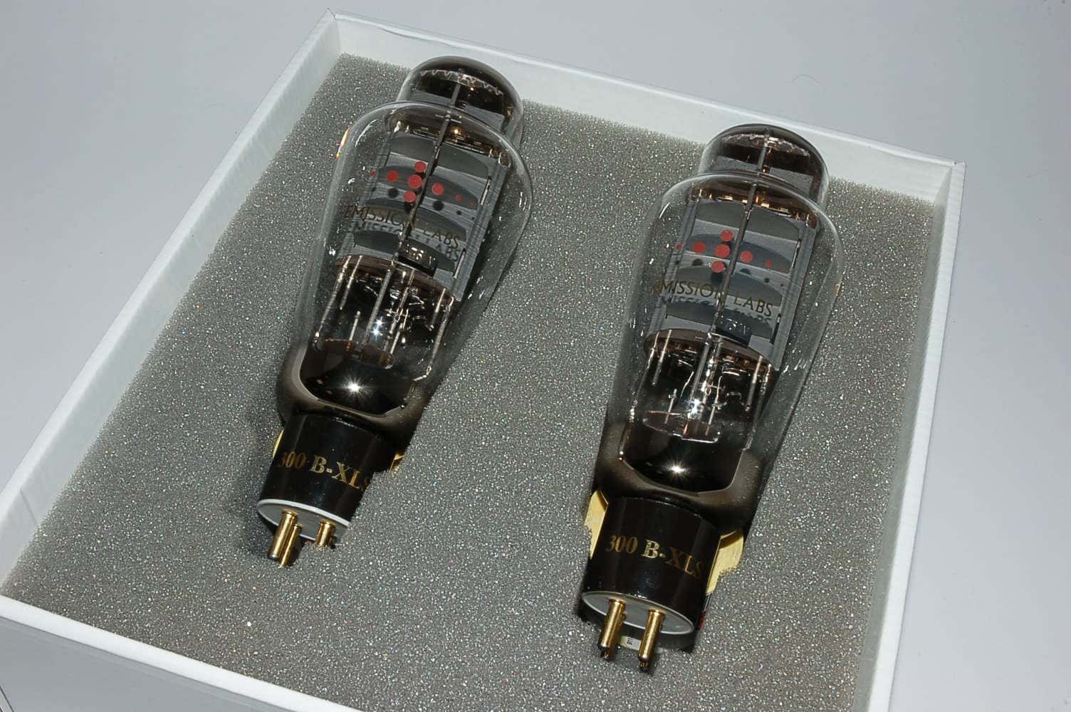 300BXLS Emission Labs tubes factory matched EML pair