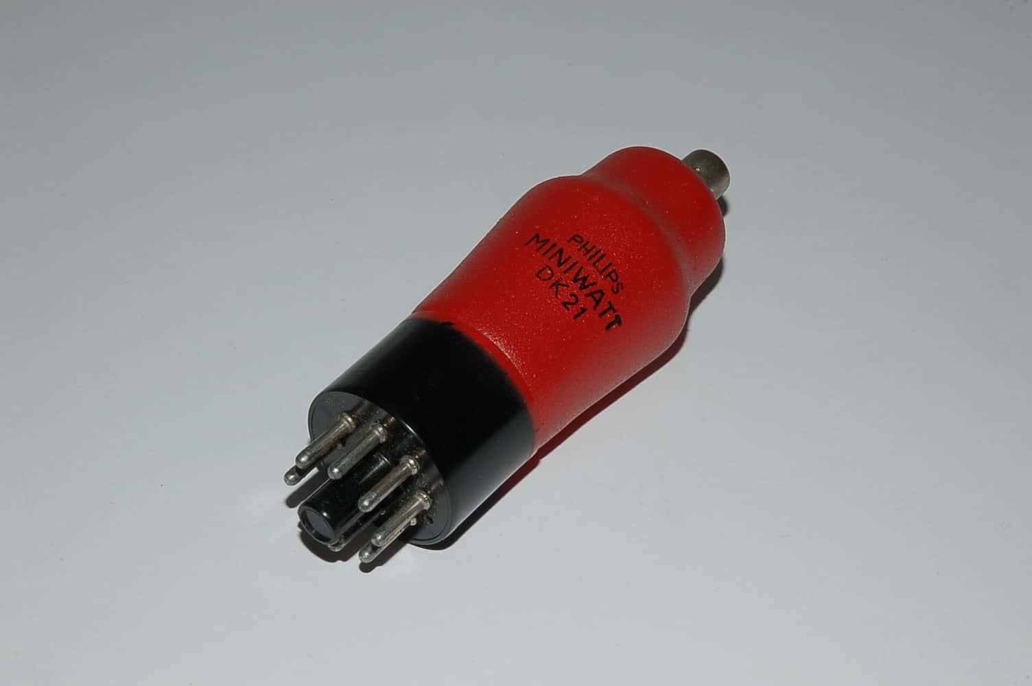 DK21 Röhre = MDK21 Oktode K8A Uf 1,4V
