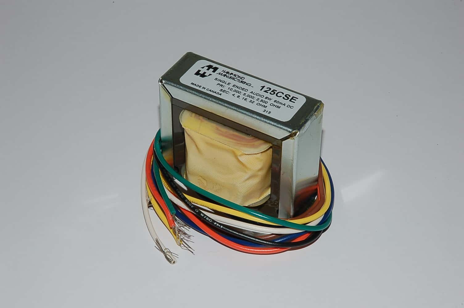 125CSE Hammond SE Übertrager 2,5k/5k/10k 8W 60mA univ. EL84