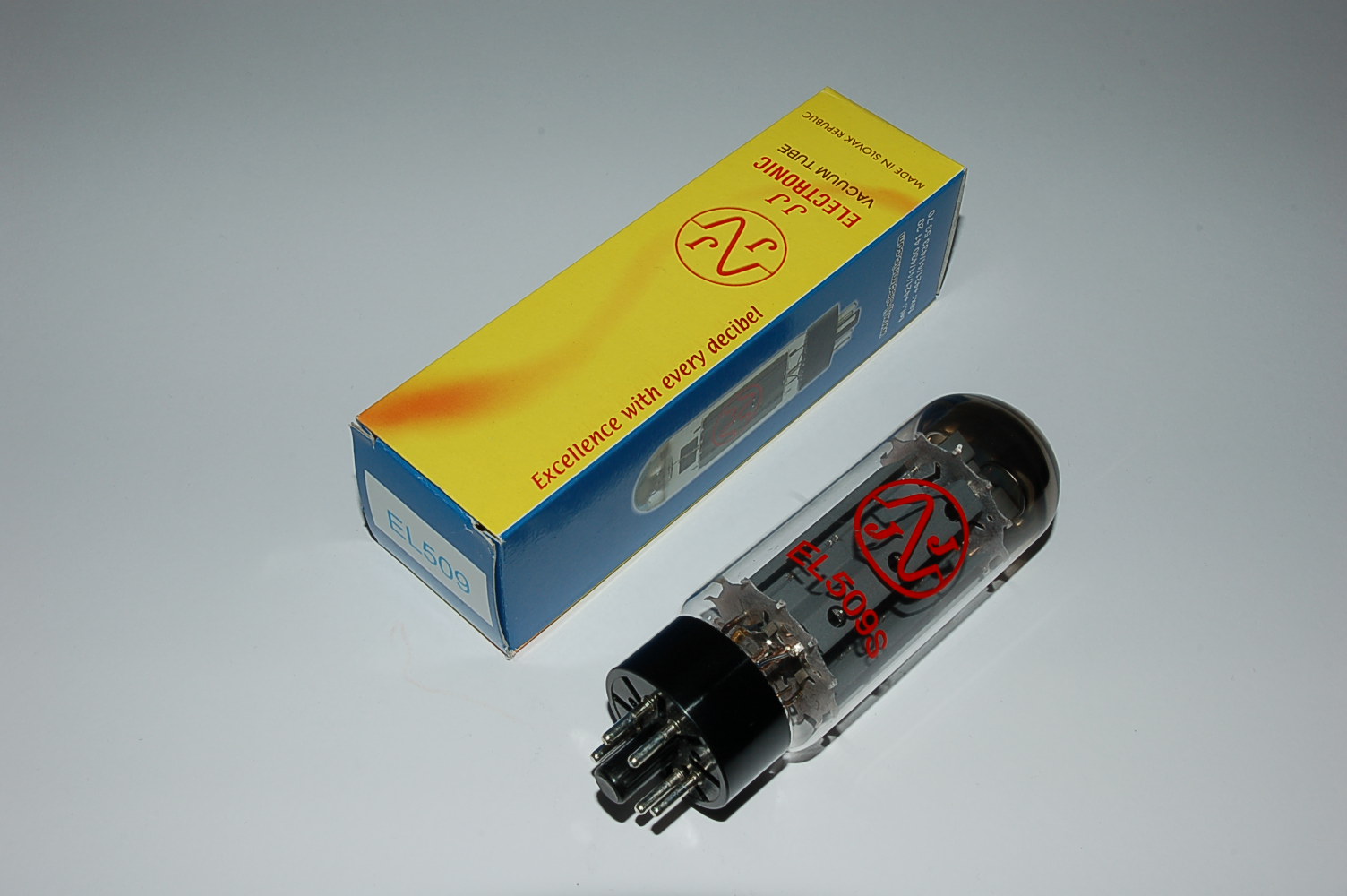 EL509S JJ Pair Red Label tubes Röhren BTB matched Paar