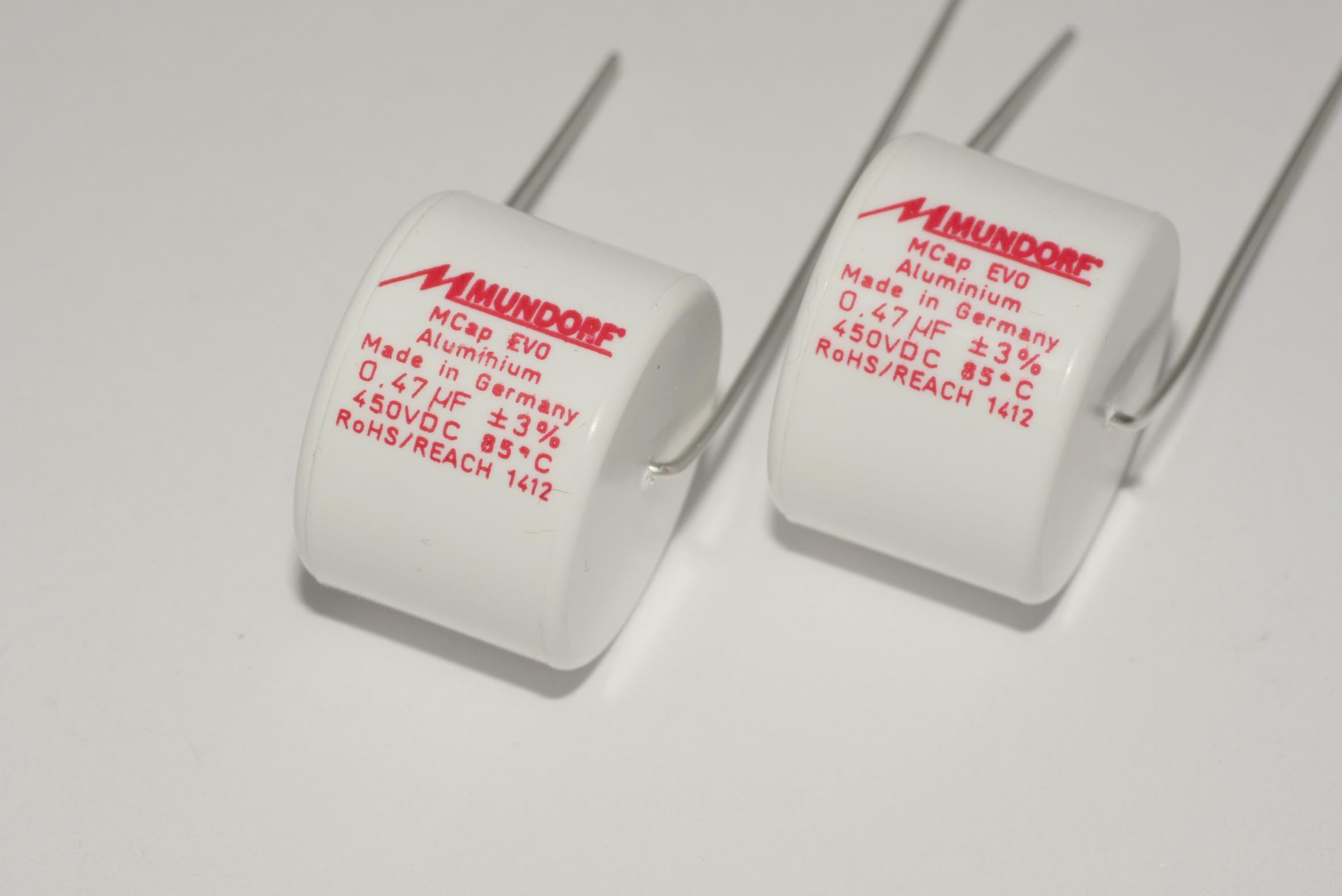 Filmcap 0,68uF/450V 20x14mm 680nF Mundorf MCAP EVO AL