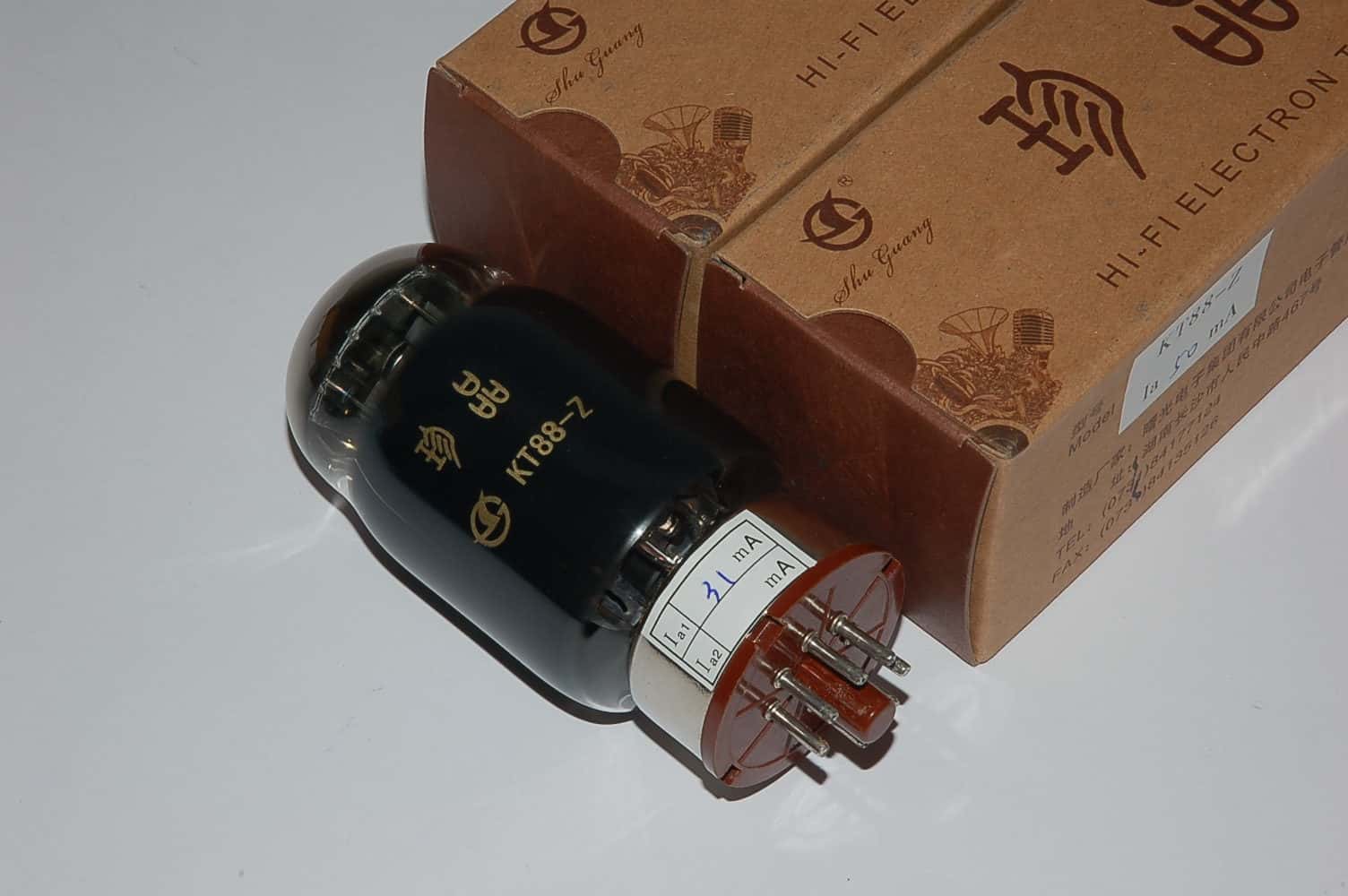 KT88-Z Pair Treasure tubes Röhren BTB matched Paar Psvane
